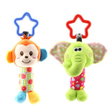 Baby Toys 6 Style Lion Deer Elephant