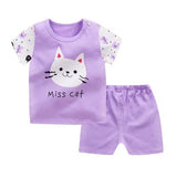 Yellow Srtiped Summer Baby Boy Sets Baby Girl Sets