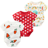 Bodysuit  Summer Baby Boy Sets Baby Girl Sets