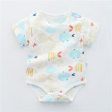 Bodysuit  Summer Baby Boy Sets Baby Girl Sets