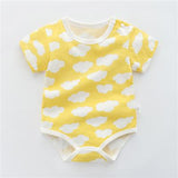 Bodysuit  Summer Baby Boy Sets Baby Girl Sets