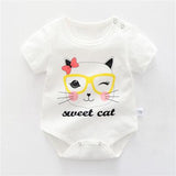 Bodysuit  Summer Baby Boy Sets Baby Girl Sets
