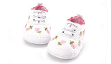 Baby Girl Shoes White Lace Floral