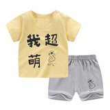 Cartoon Animals Summer Clothes The Shark Baby Boy Clothing Sets