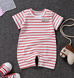 Pink Lovely Cartoon Summer Baby Boy Sets Baby Girl Sets