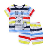Roupa Infantil Menina Summer Baby Boy Sets Baby Girl Sets