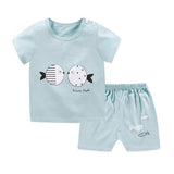 Stripe Spiderman Summer Baby Boy Sets Baby Girl Sets