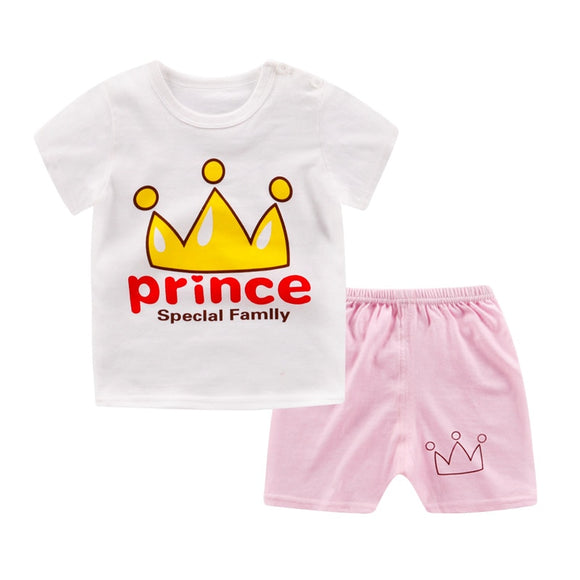 The Crown Summer Baby Boy Sets Baby Girl Sets