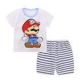 2019 Cartoon Summer Summer Baby Boy Sets Baby Girl