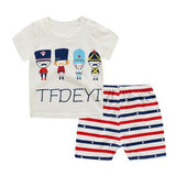 new design kitty Summer Baby Boy Sets Baby Girl