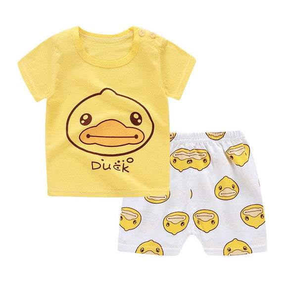 The Yellow DuckSummer Baby Boy Sets Baby Girl