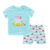 Print Summer Baby Boy Sets Baby Girl