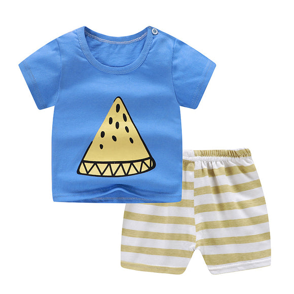 Brand Designer 2019 Summer Baby Boy  Clothing Sets