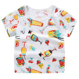 Summer Baby Kids Short Sleeves T-shirts