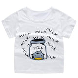 Summer Baby Kids Short Sleeves T-shirts
