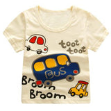 Summer Baby Kids Short Sleeves T-shirts