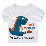 Summer Baby Kids Short Sleeves T-shirts