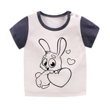 Hot Selling Summer Baby Boy Cartoon Rabbit