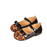 Kids Baby Girls shoes Solid Bow Single