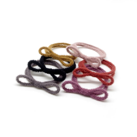 Clever Elastic Rubber Hair Bands Girl